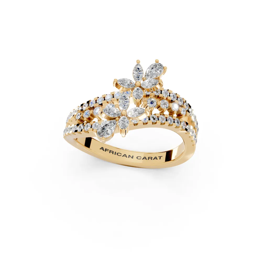 Fiore Imperiale (Yellow Gold, 18k, VVS/ EF)