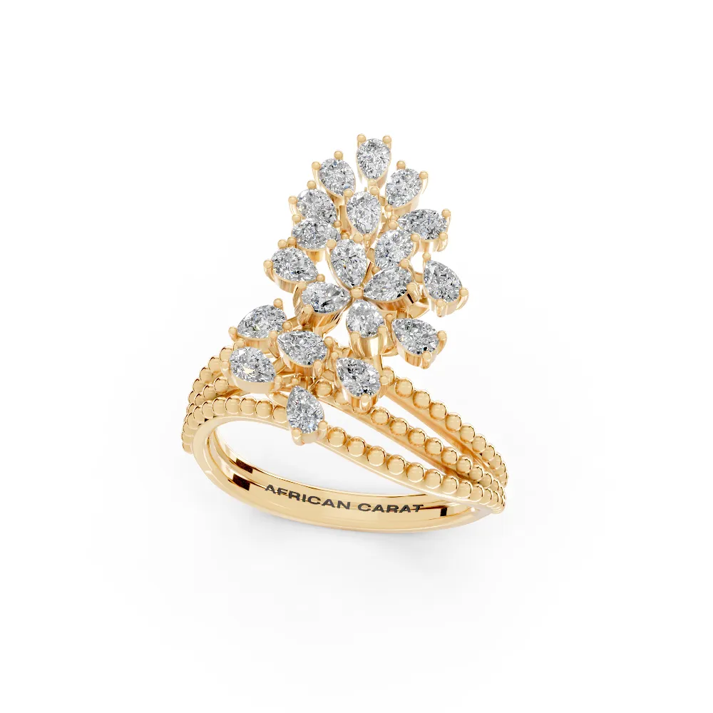 Fiore Incantata (Yellow Gold, 18k, VVS/ EF)