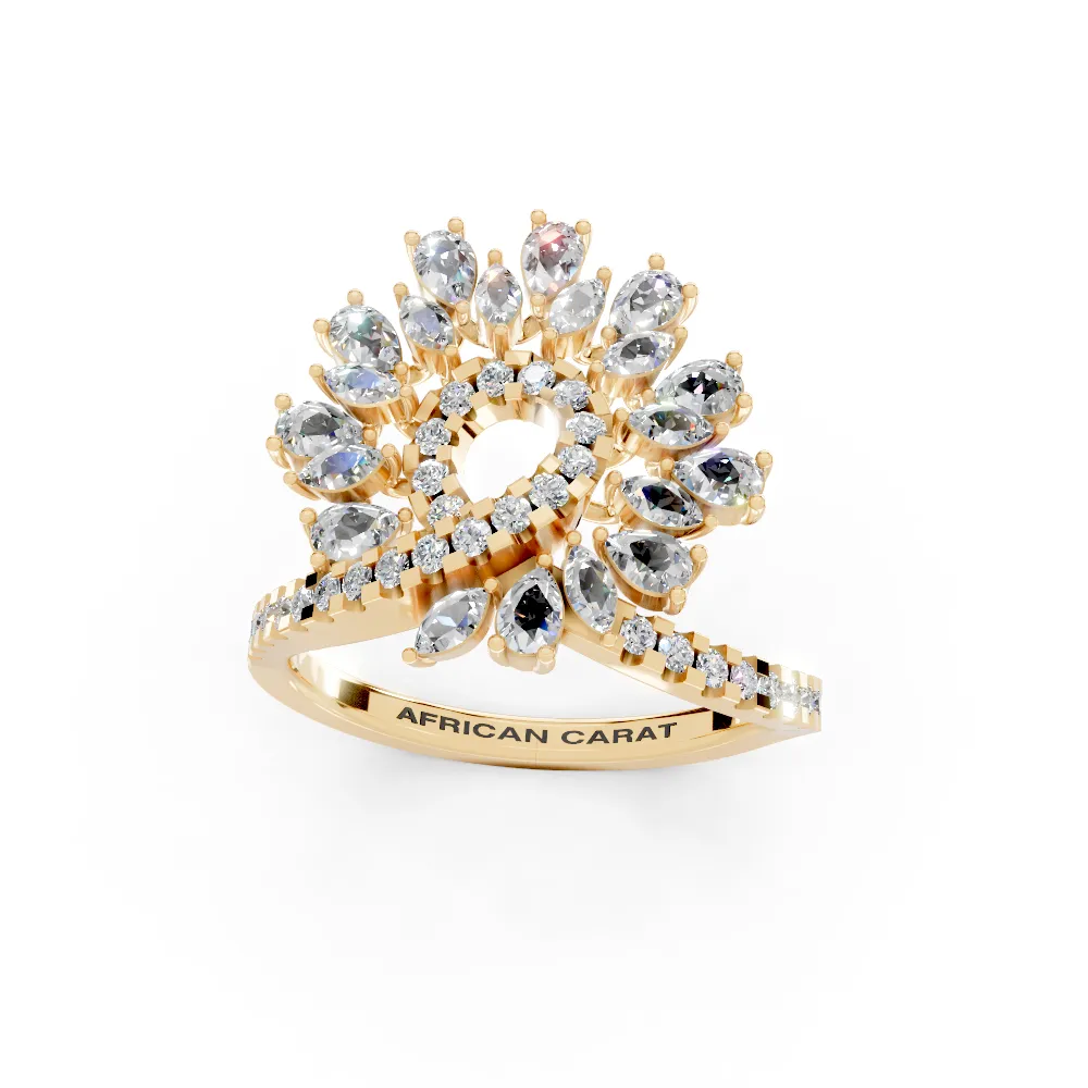 Fiore d'Oro (Yellow Gold, 18k, VVS/ EF)