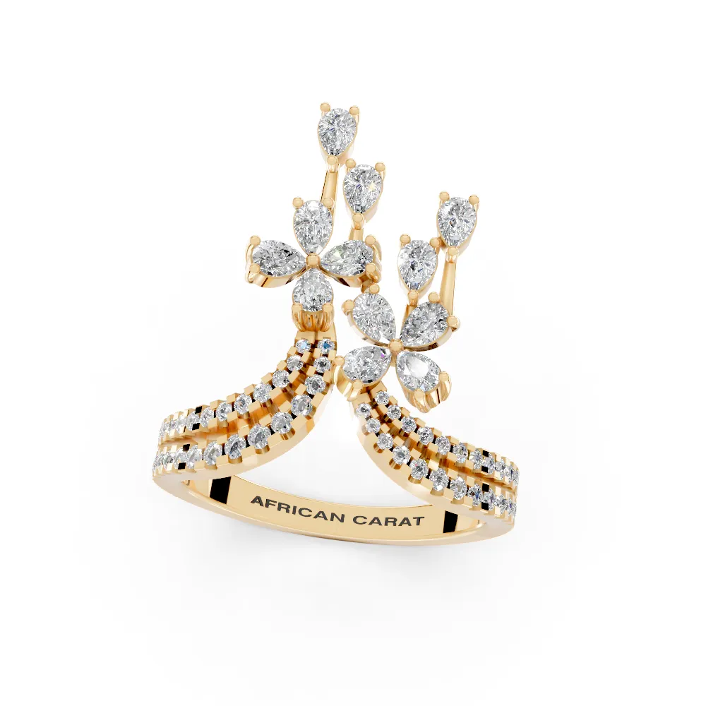 Fiore di Roma (Yellow Gold, 18k, VVS/ EF)