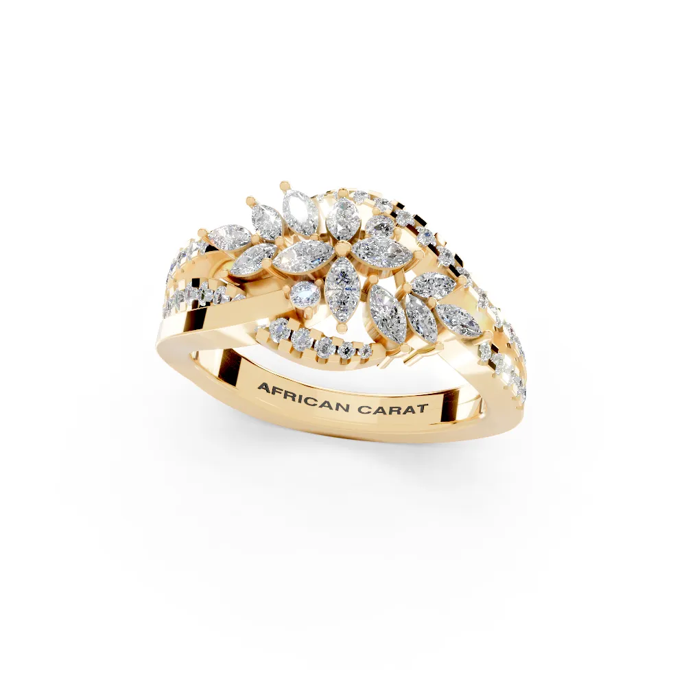 The Ashbourne Crown (Yellow Gold, 18k, VVS/ EF)