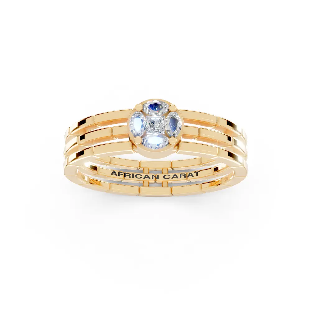 The Balmoral Shine (Yellow Gold, 18k, VVS/ EF)