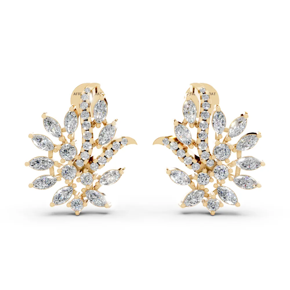 Flower of the Queen (Yellow Gold, 18k, VVS/ EF)