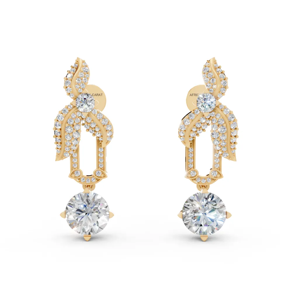 Reine de la Lune (Yellow Gold, 18k, VVS/ EF)