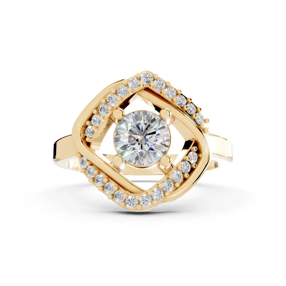The Chelsea Glow (Yellow Gold, 18k, VVS/ EF)
