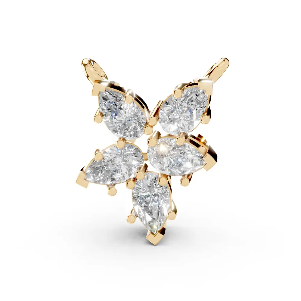 Elegance of Royalty (Yellow Gold, 18k, VVS/ EF)