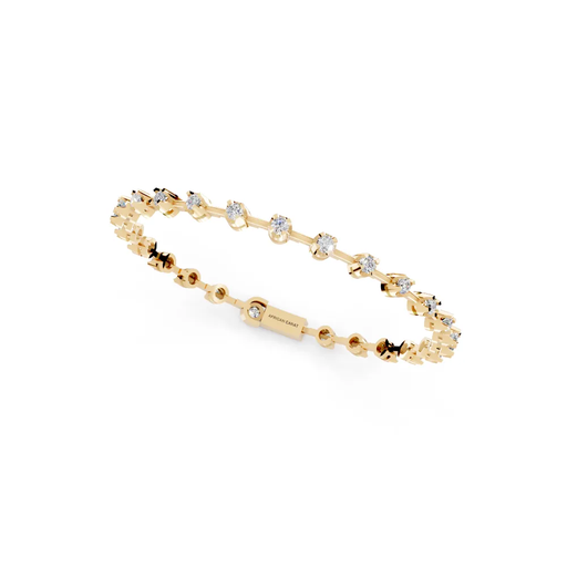 The Henley Drape (Yellow Gold, 18k, VVS/ EF)