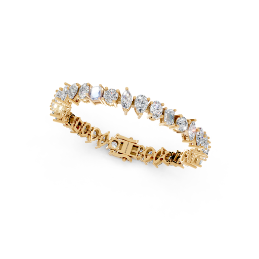 The Yorkshire Lace (Yellow Gold, 18k, VVS/ EF)