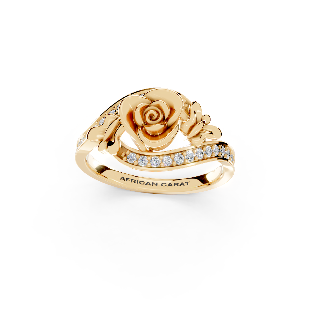 The Lancaster Solitaire (Yellow Gold, 18k, VVS/ EF)
