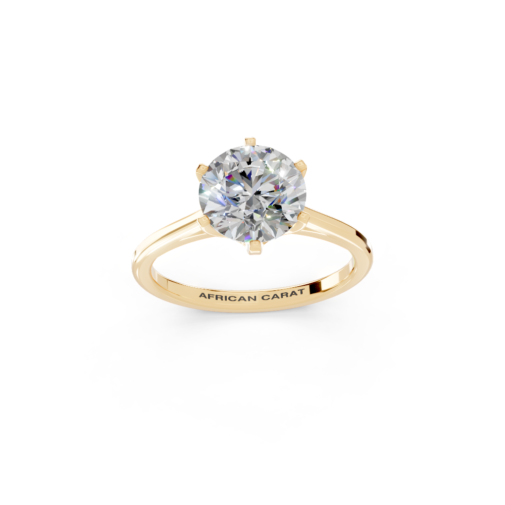 The Duchess Halo (Yellow Gold, 18k, VVS/ EF)