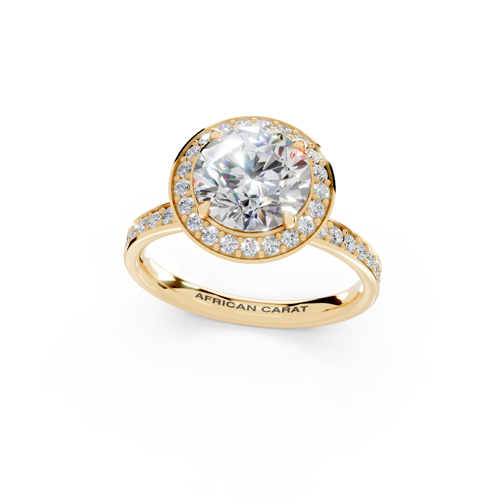 The Devonshire Crown (Yellow Gold, 18k, VVS/ EF)