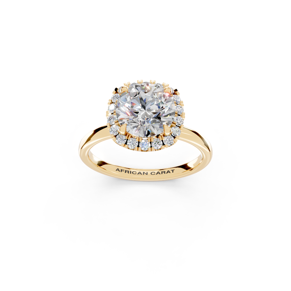 The Devonshire Gleam (Yellow Gold, 18k, VVS/ EF)