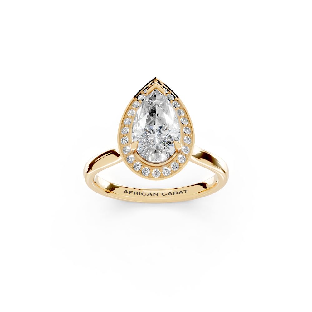 The Devonshire Solitaire (Yellow Gold, 18k, VVS/ EF)
