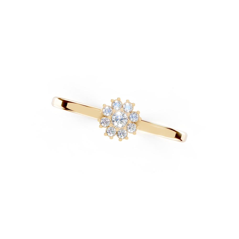 Aether Bezel (Yellow Gold, 18k, VVS/ EF)