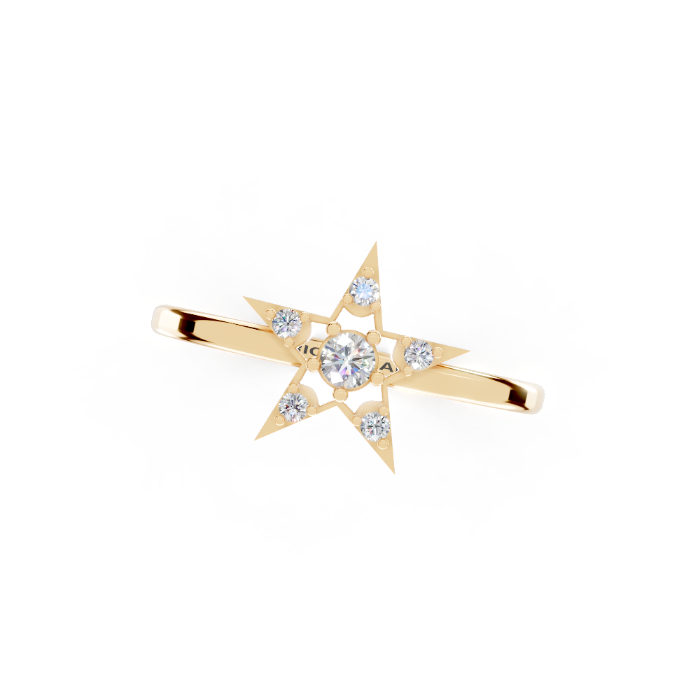 Cadenza Crown (Yellow Gold, 18k, VVS/ EF)