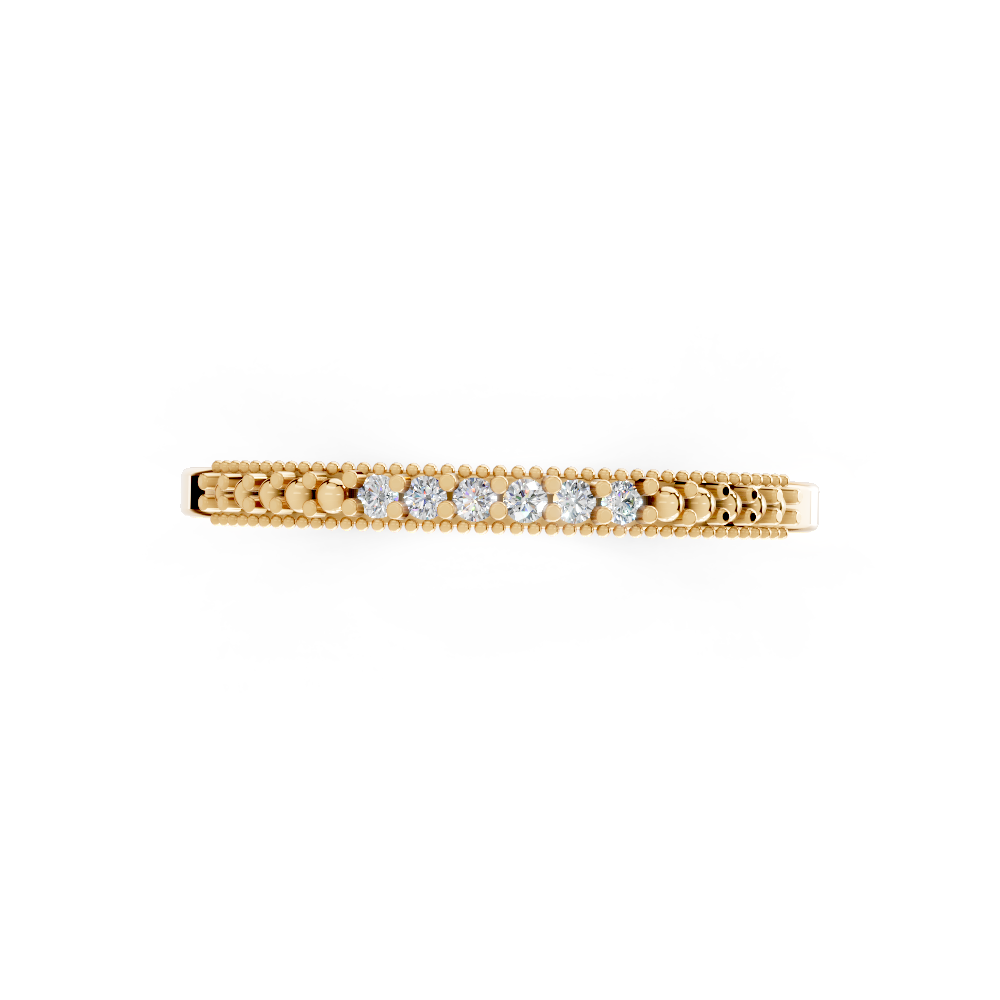 Camellia Halo (Yellow Gold, 18k, VVS/ EF)