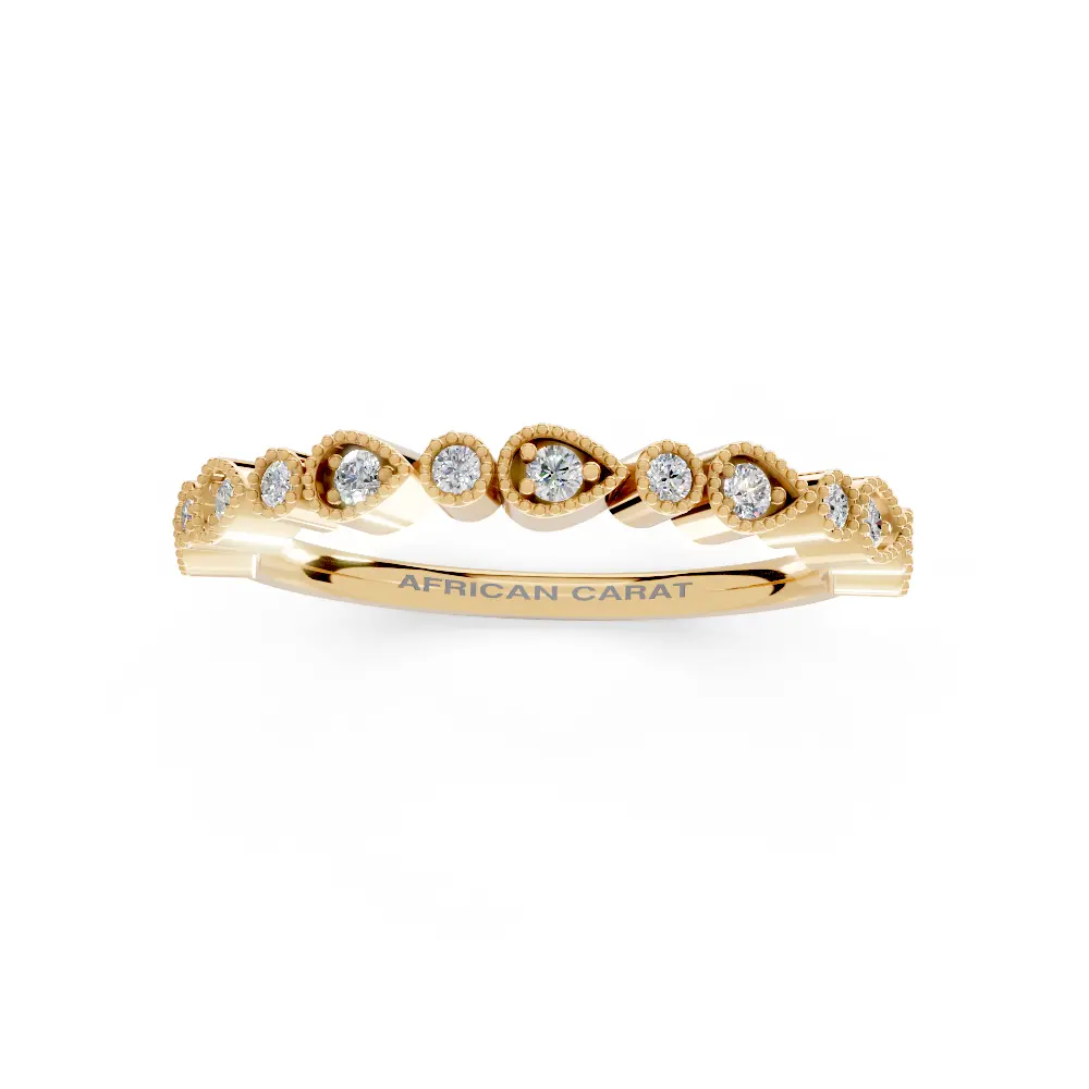 Celestial Bezel (Yellow Gold, 18k, VVS/ EF)