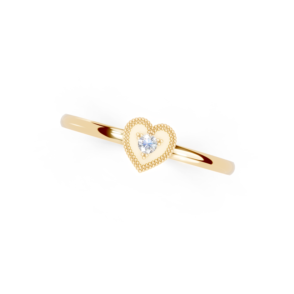 Celestial Halo (Yellow Gold, 18k, VVS/ EF)