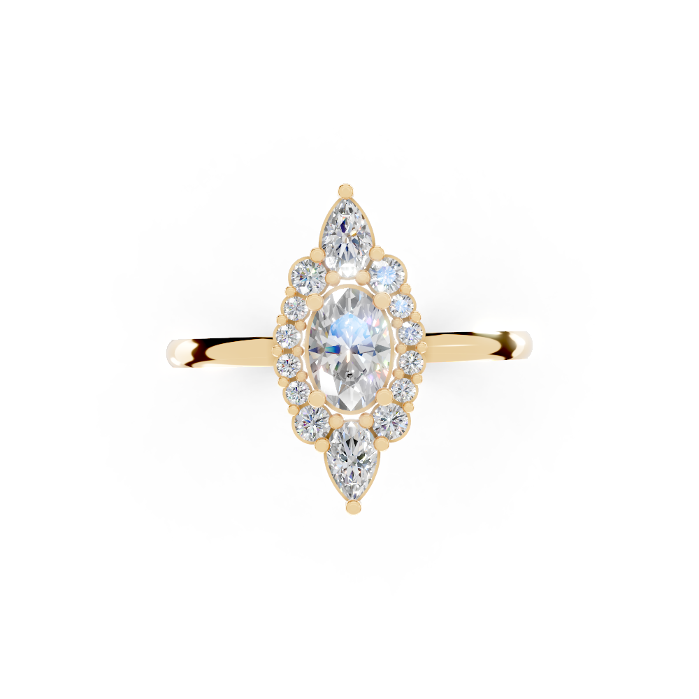 Celestial Marquise (Yellow Gold, 18k, VVS/ EF)