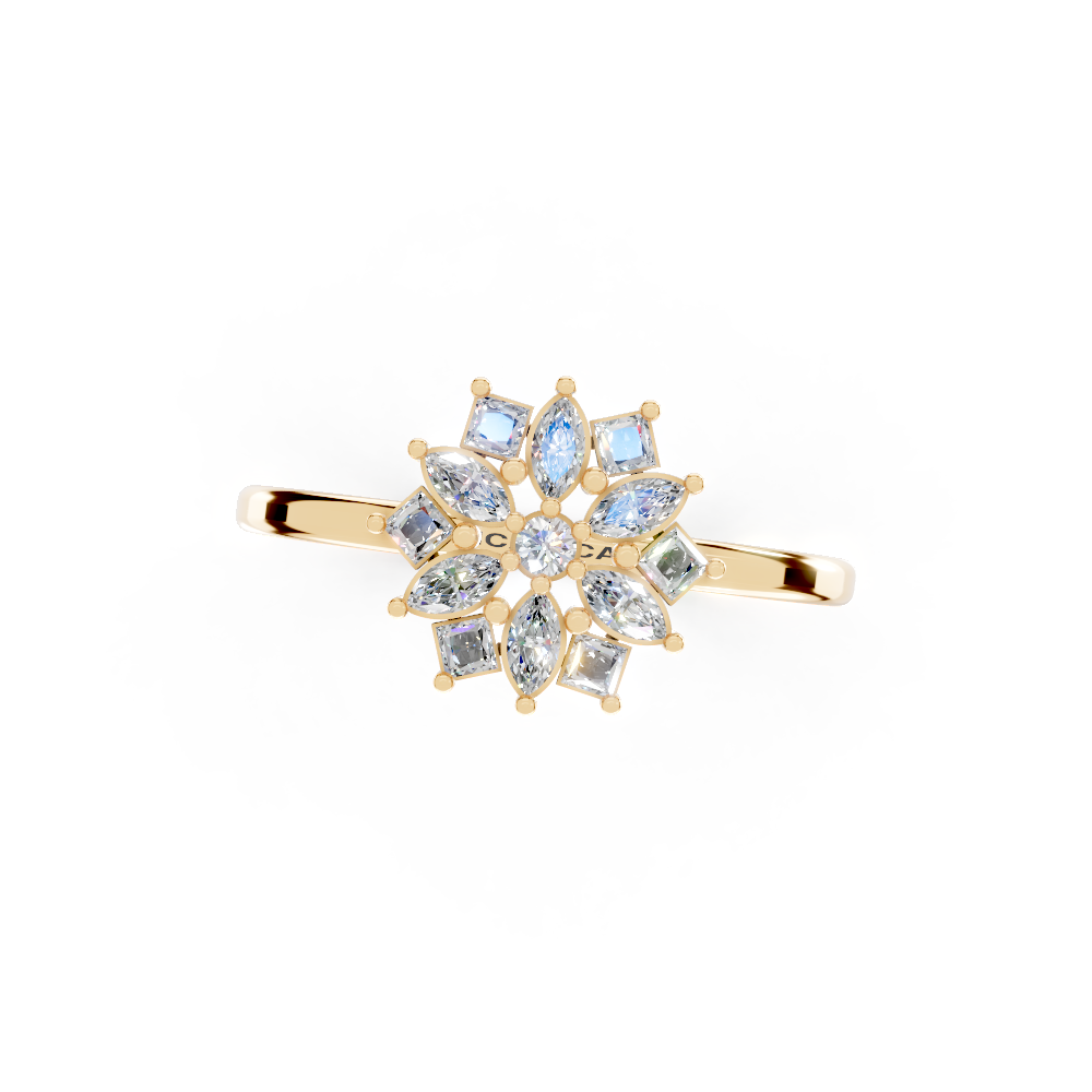 Celestial Promise (Yellow Gold, 18k, VVS/ EF)