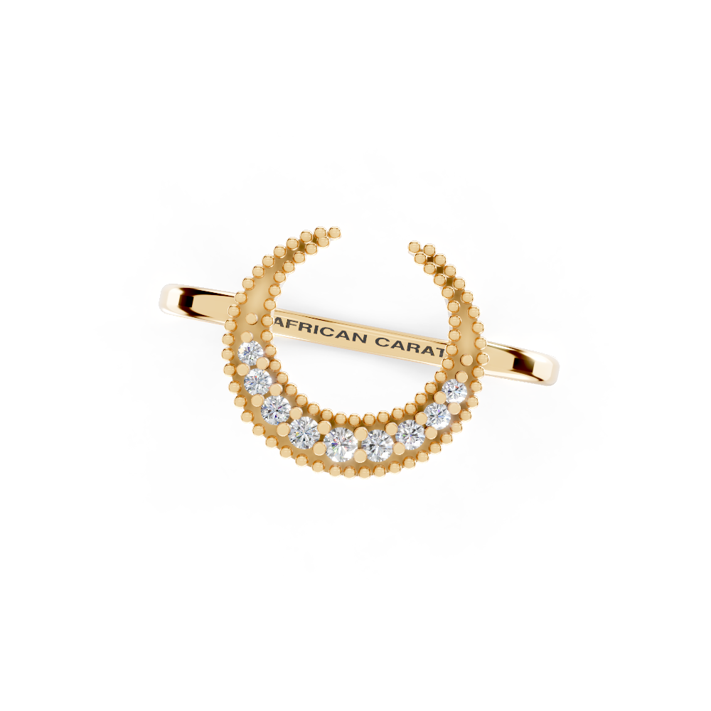 Crystalline Crown (Yellow Gold, 18k, VVS/ EF)