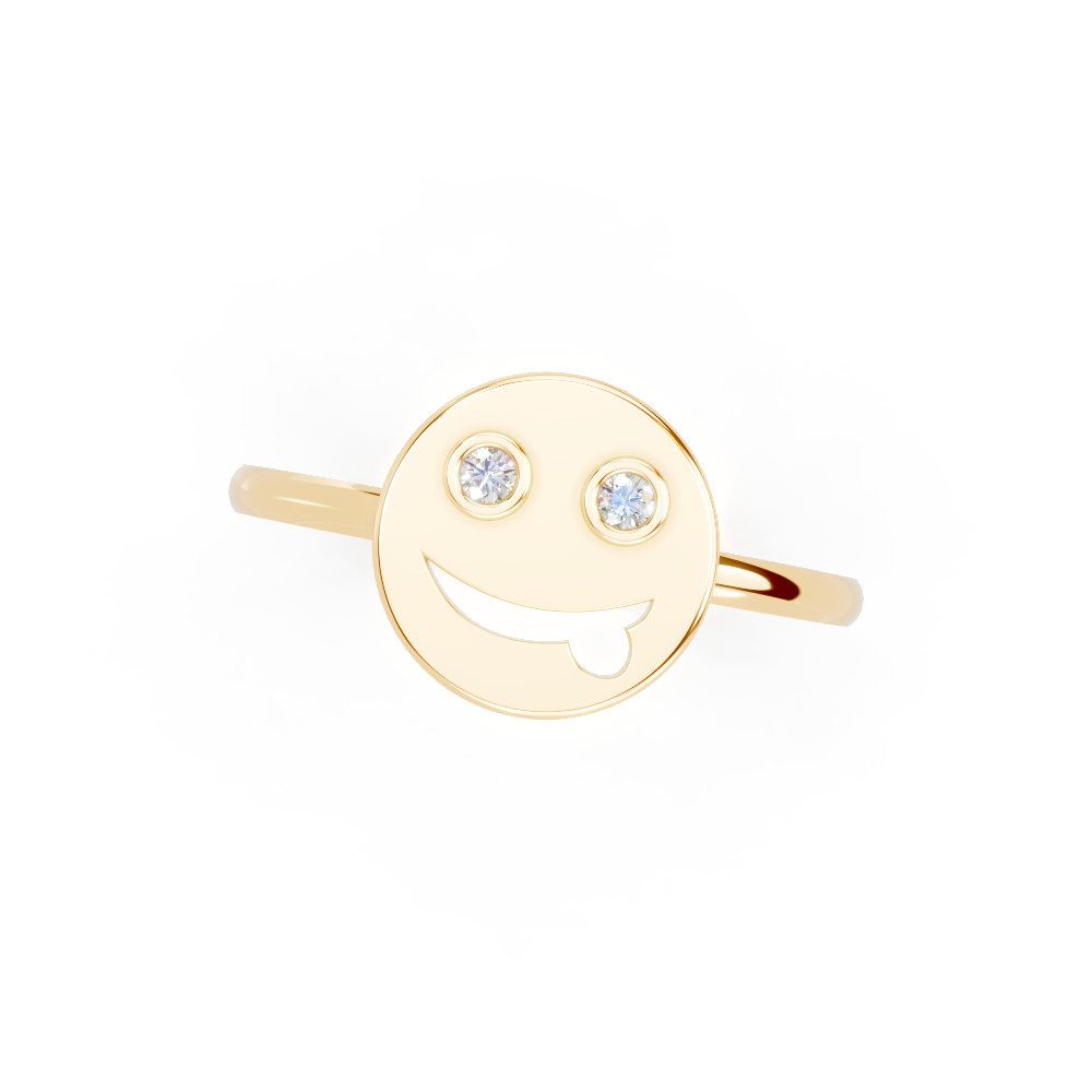 Crystalline Laurel (Yellow Gold, 18k, VVS/ EF)