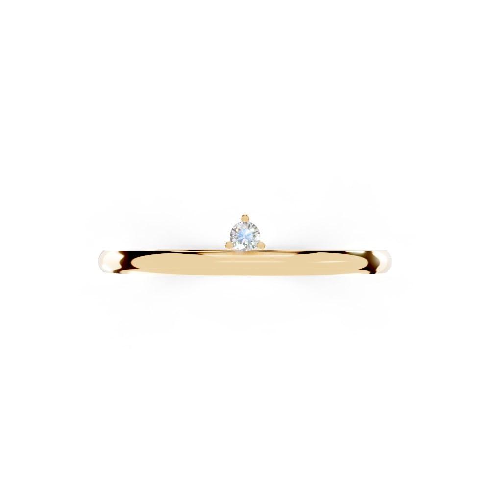 Crystalline Vow (Yellow Gold, 18k, VVS/ EF)