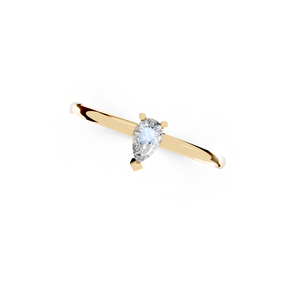Cushion of Serenity (Yellow Gold, 18k, VVS/ EF)