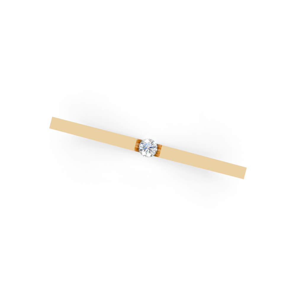 Dahlia Pave (Yellow Gold, 18k, VVS/ EF)