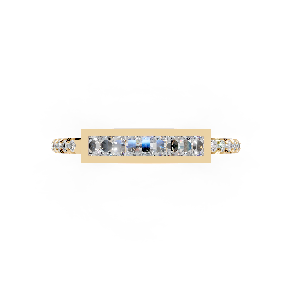 Dahlia of Dawn (Yellow Gold, 18k, VVS/ EF)