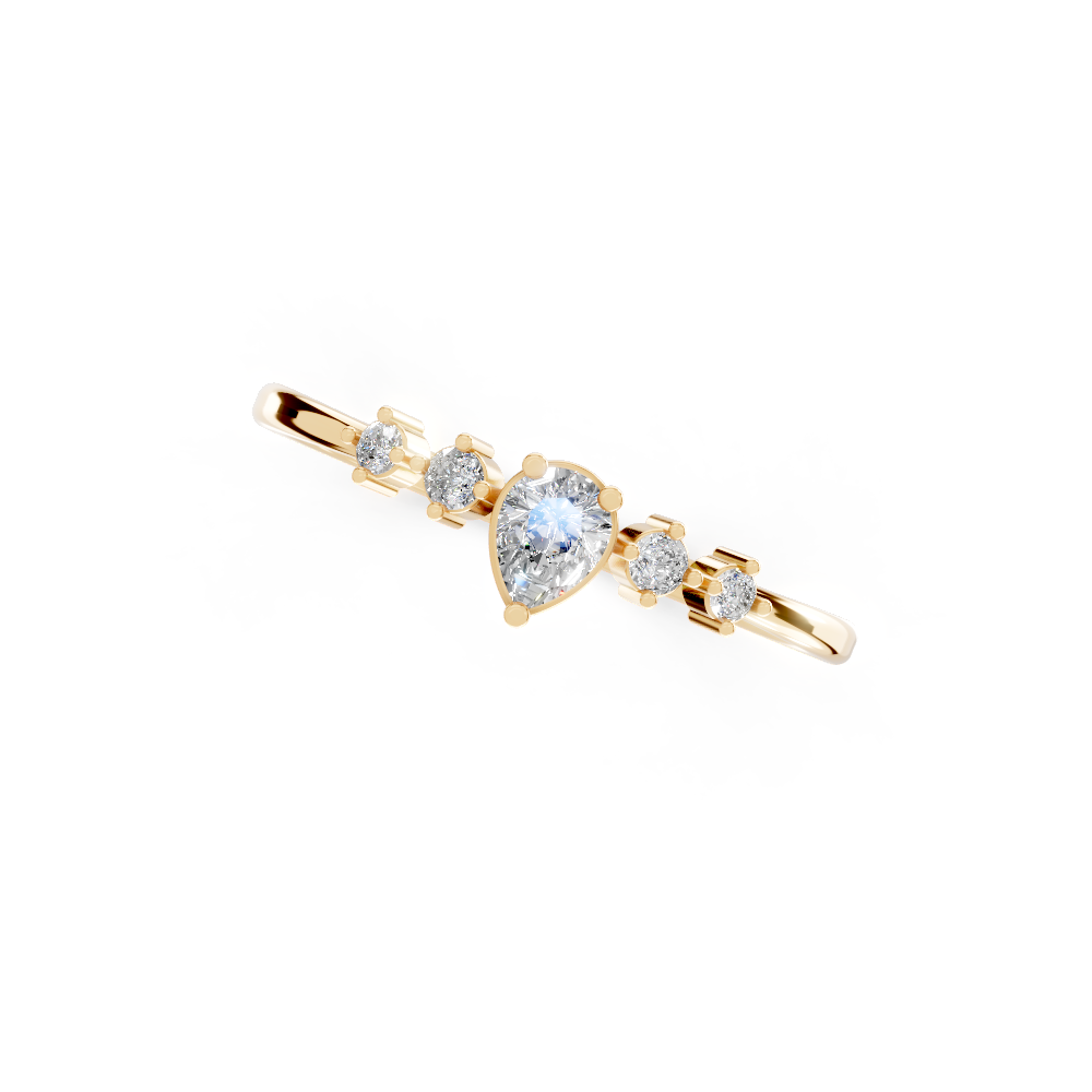 Dawn Crown (Yellow Gold, 18k, VVS/ EF)