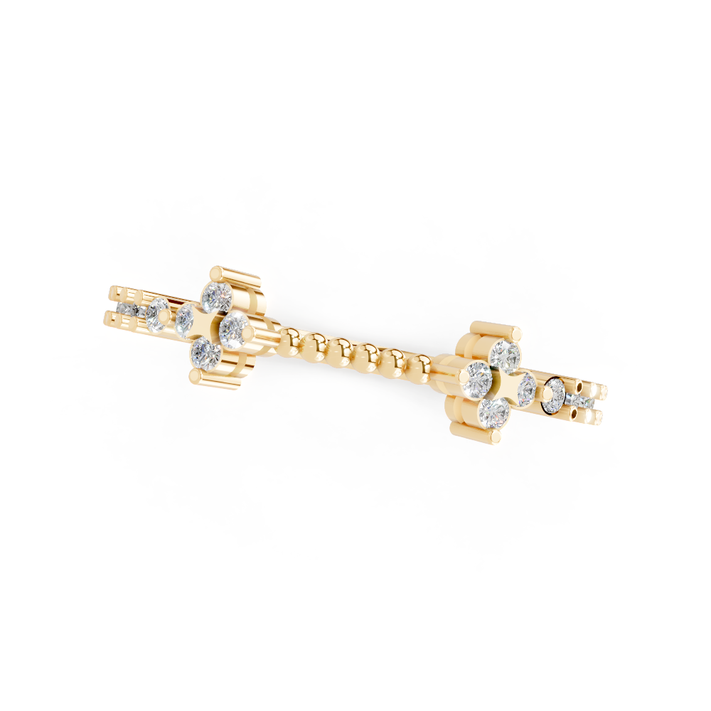 Embrace of Serenity (Yellow Gold, 18k, VVS/ EF)