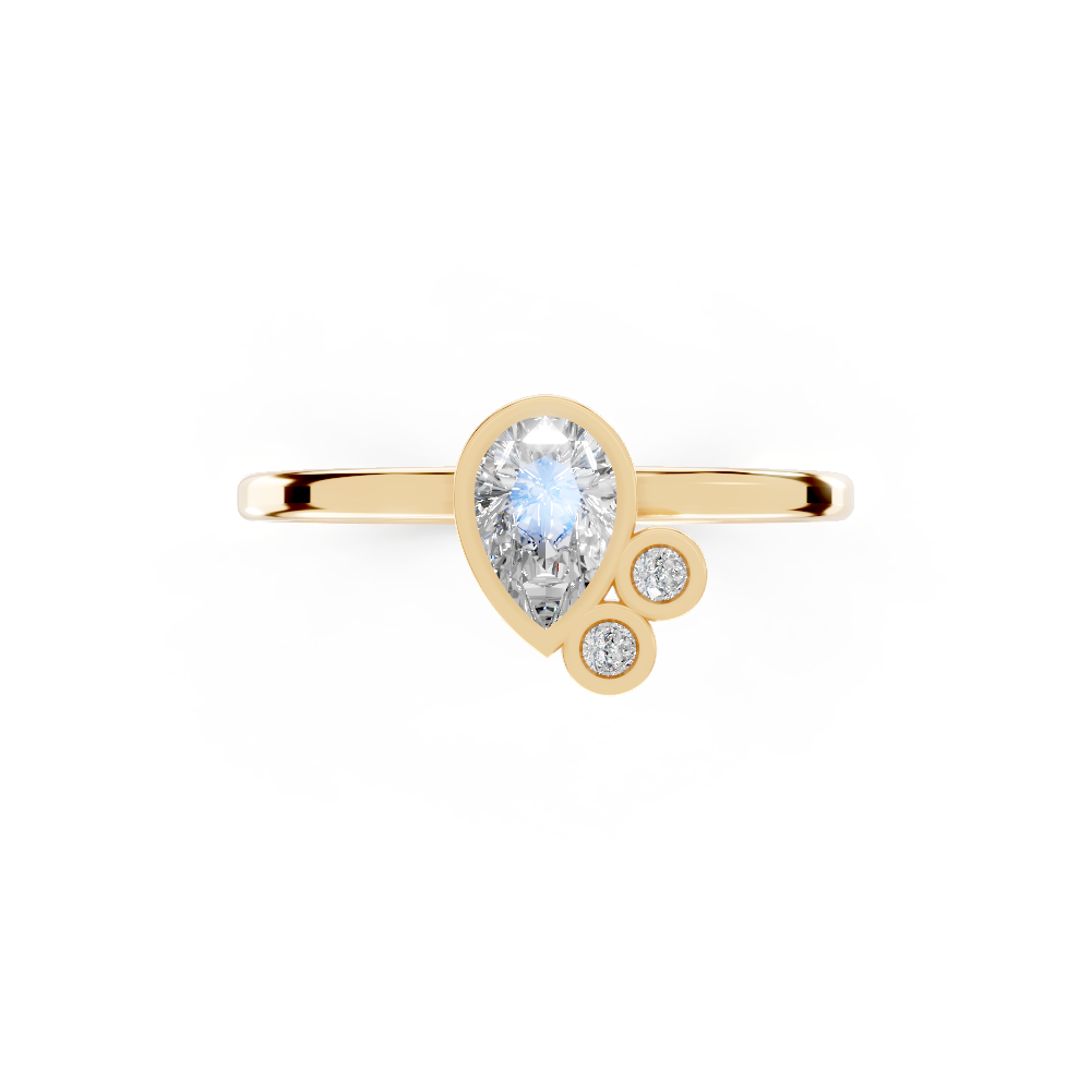 Ethereal Embrace (Yellow Gold, 18k, VVS/ EF)
