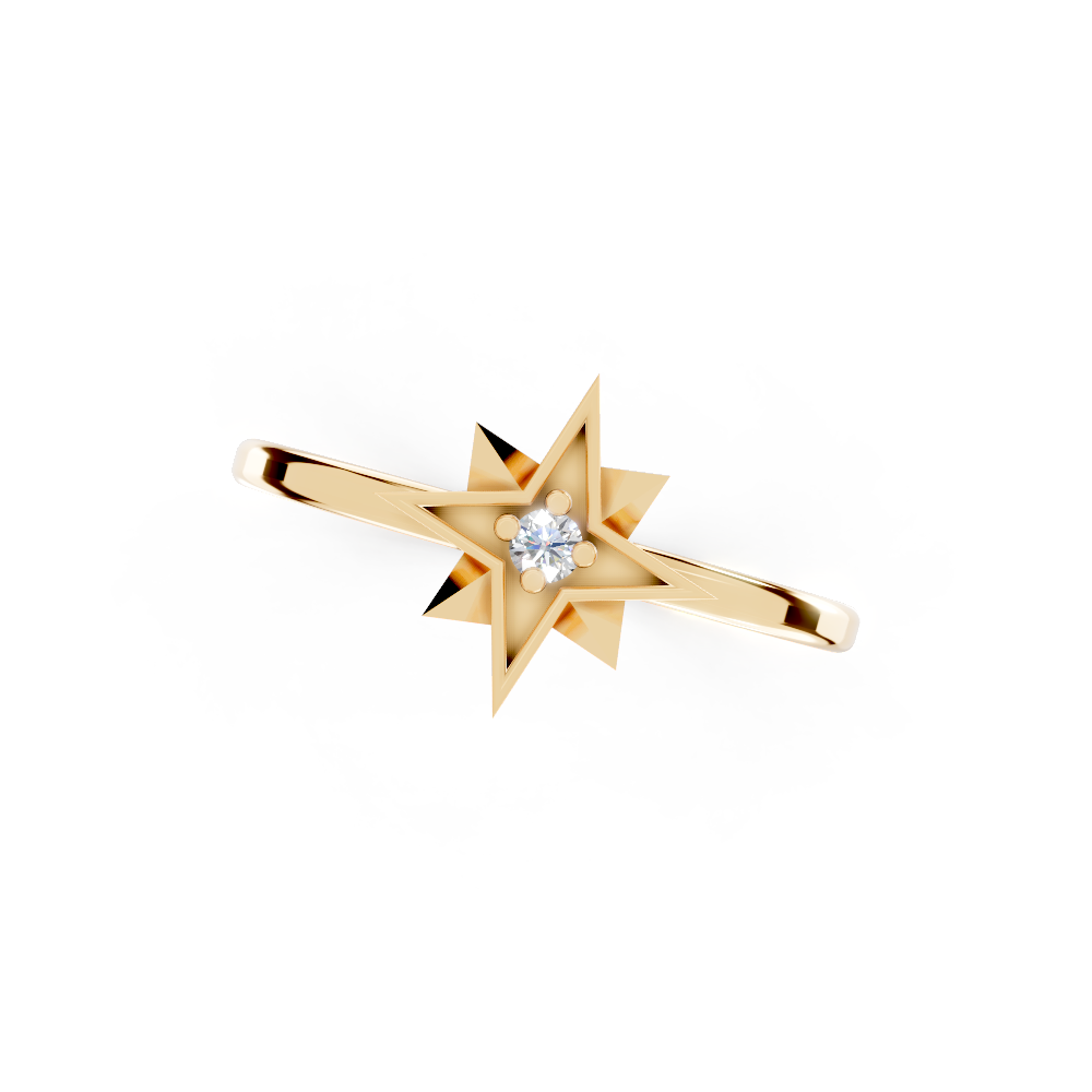 Ethereal Laurel (Yellow Gold, 18k, VVS/ EF)