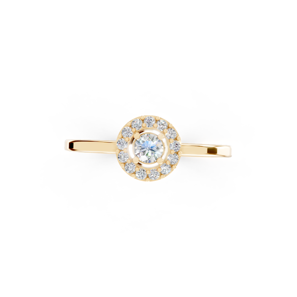 Everlight Laurel (Yellow Gold, 18k, VVS/ EF)