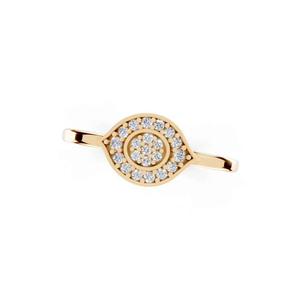 Gilded Laurel (Yellow Gold, 18k, VVS/ EF)