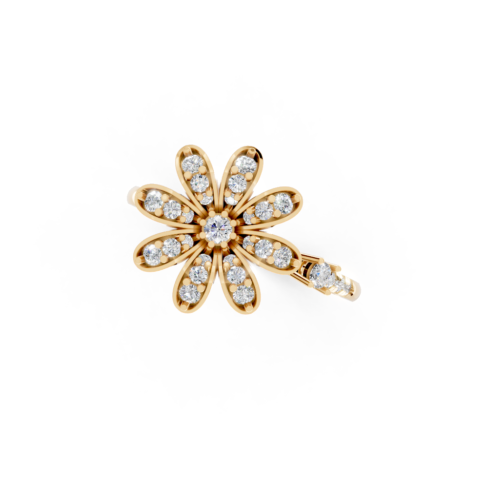 Gleam of Dawn (Yellow Gold, 18k, VVS/ EF)