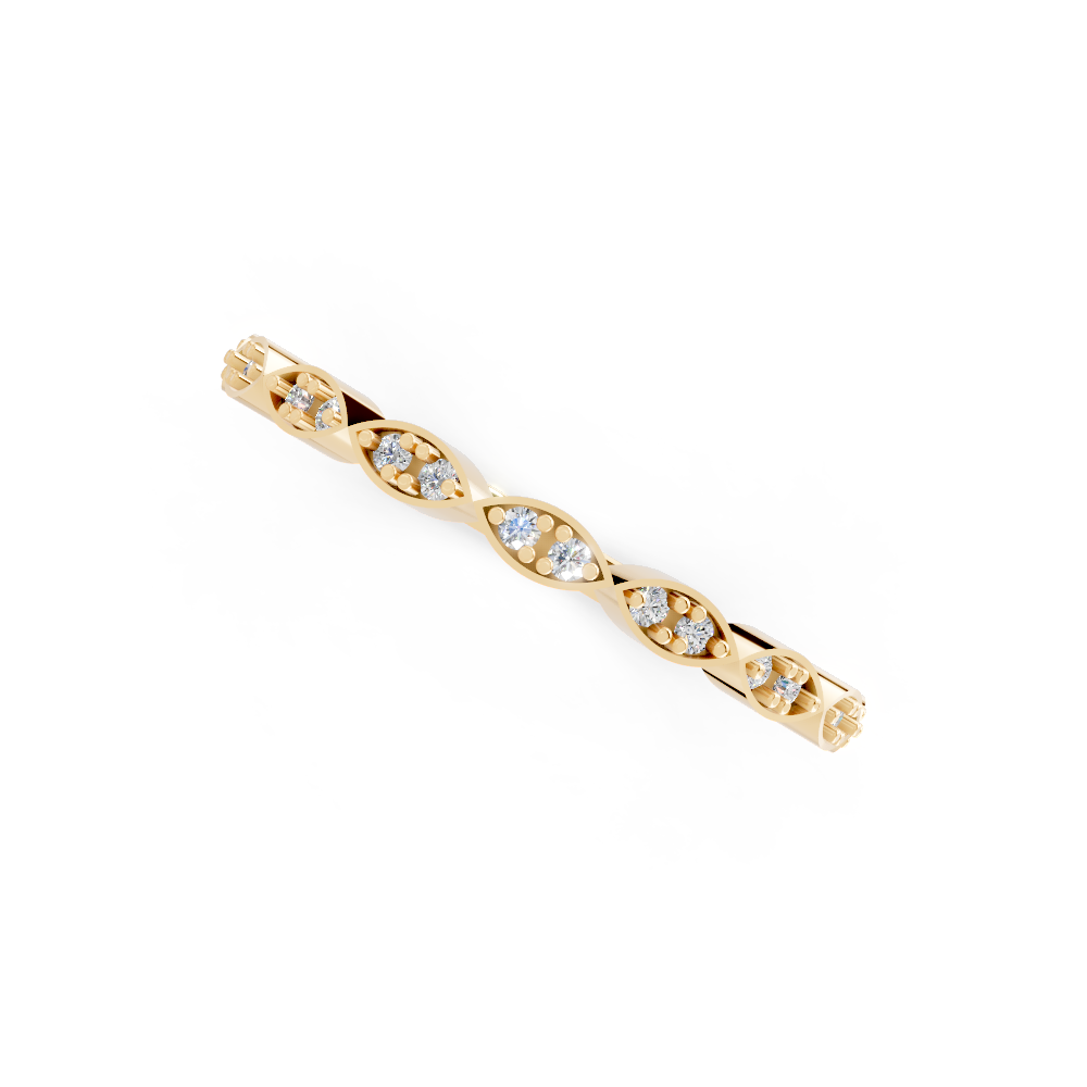 Golden Laurel (Yellow Gold, 18k, VVS/ EF)