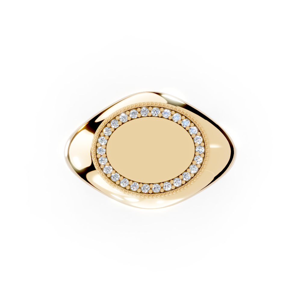 Lotus of Serenity (Yellow Gold, 18k, VVS/ EF)