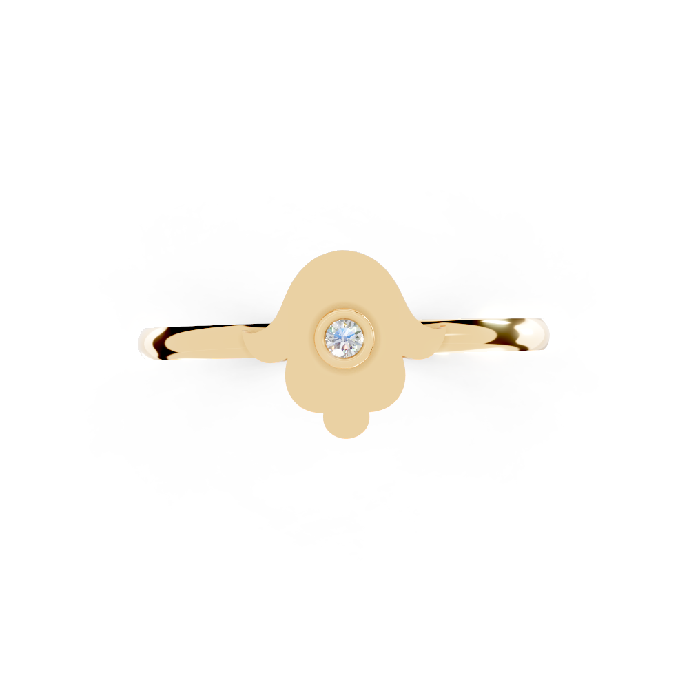 Moonlight Embrace (Yellow Gold, 18k, VVS/ EF)