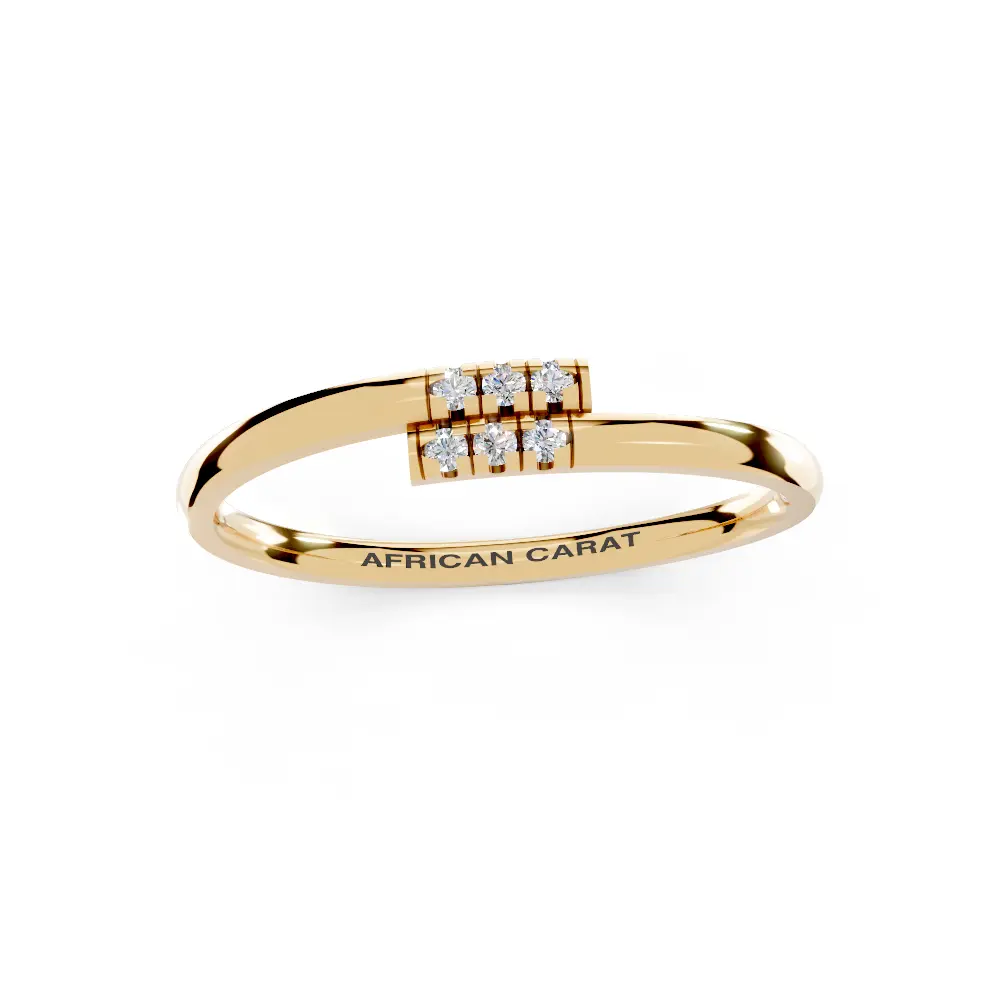 Opal Channel (Yellow Gold, 18k, VVS/ EF)