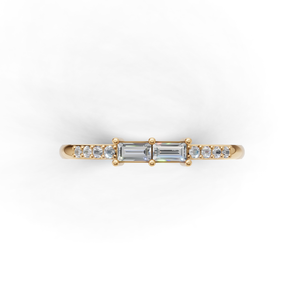 Radiant Diadem (Yellow Gold, 18k, VVS/ EF)