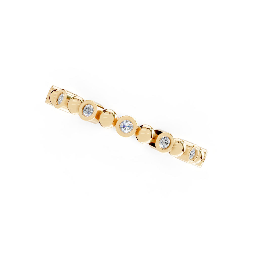 Radiant Pave (Yellow Gold, 18k, VVS/ EF)