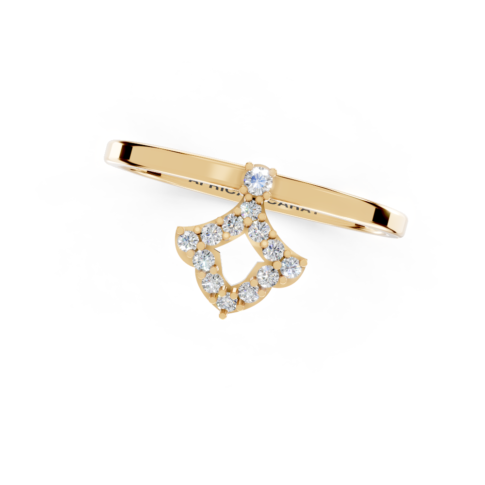 Regal Laurel (Yellow Gold, 18k, VVS/ EF)