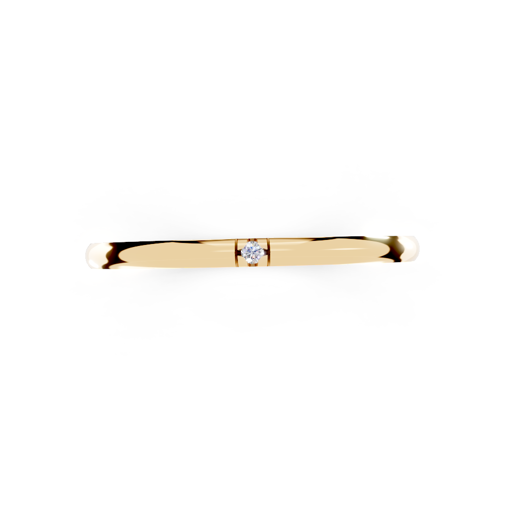 Regal Pave (Yellow Gold, 18k, VVS/ EF)