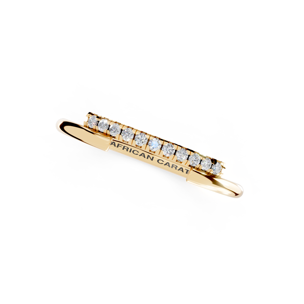 Satin Eternity (Yellow Gold, 18k, VVS/ EF)