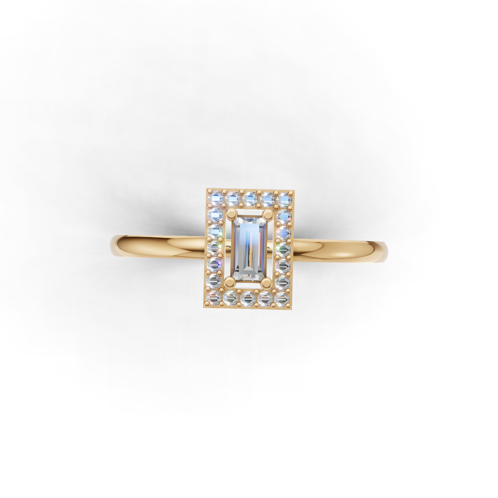 Serene Promise (Yellow Gold, 18k, VVS/ EF)