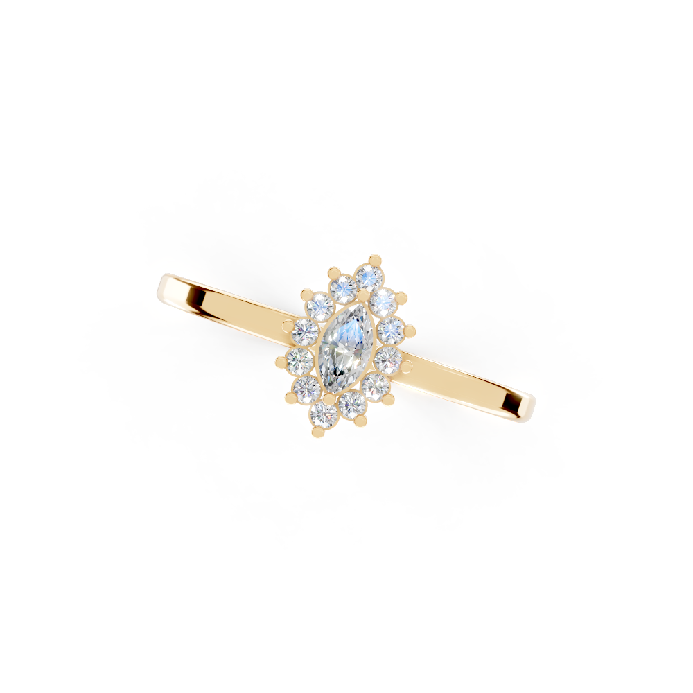 Starlight Channel (Yellow Gold, 18k, VVS/ EF)