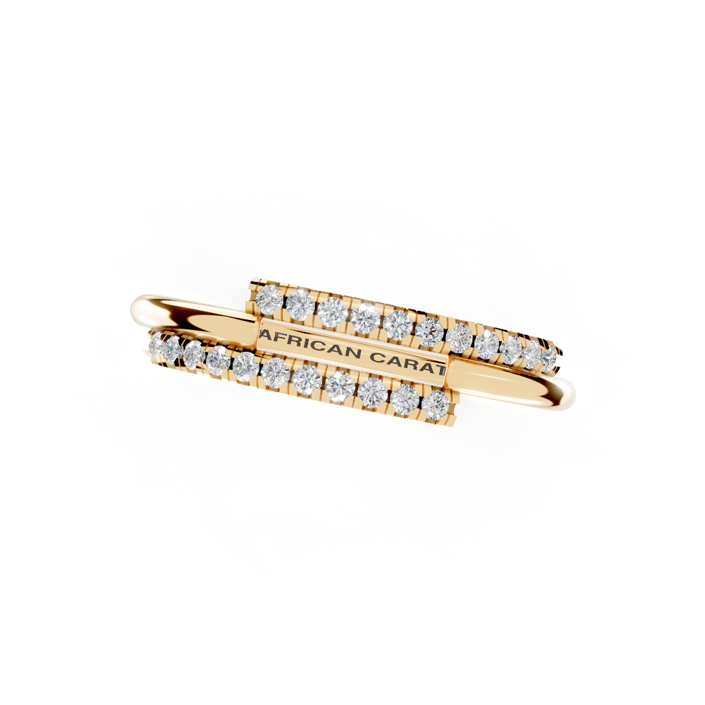 Stellar Trinity (Yellow Gold, 18k, VVS/ EF)