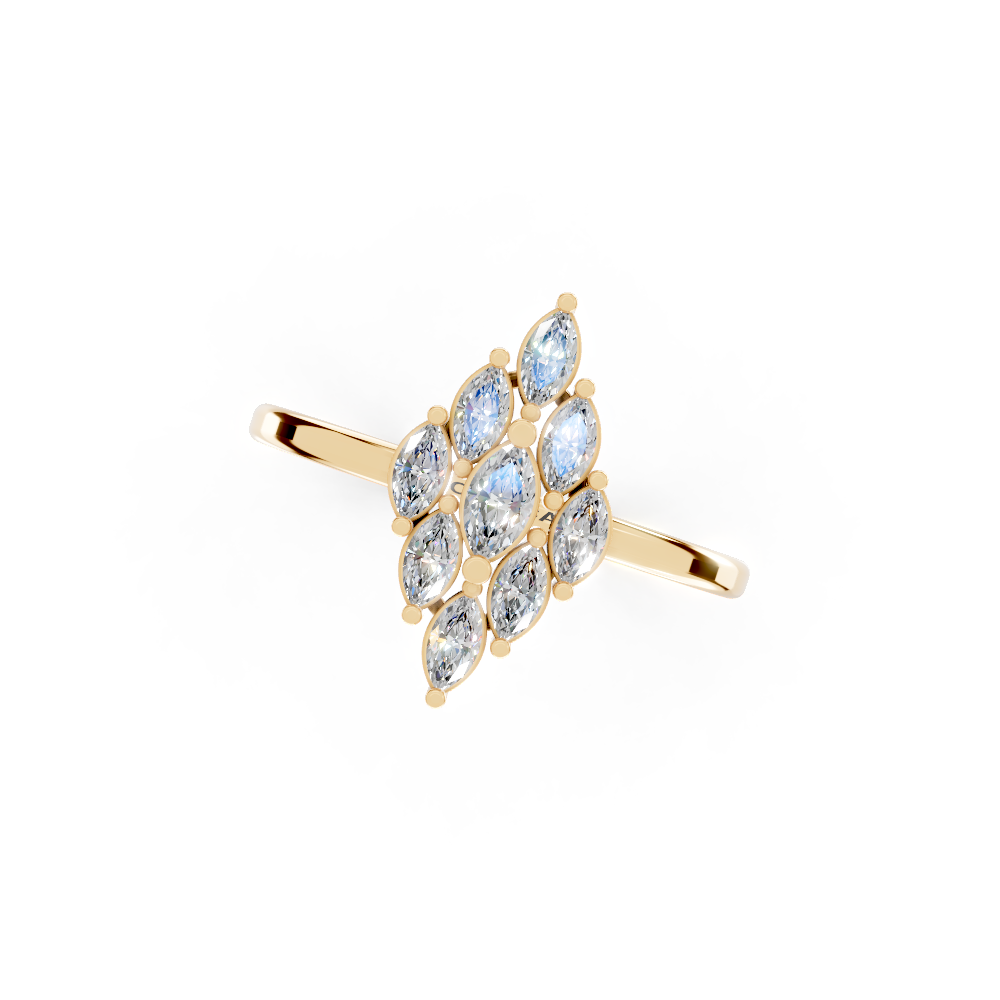 Twilight Bezel (Yellow Gold, 18k, VVS/ EF)